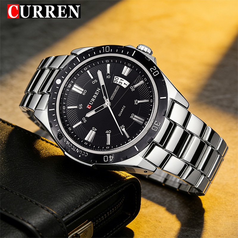 Luxury Watch Cartier - CURREN Sport Original Men Clock Quartz