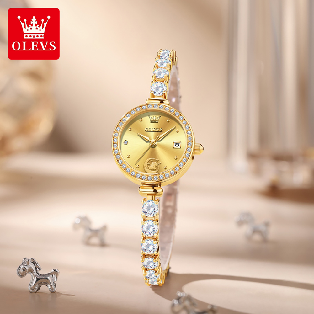 Luxury Watch E Jewellery - OLEVS Luxury Original Women Watches Jewellery