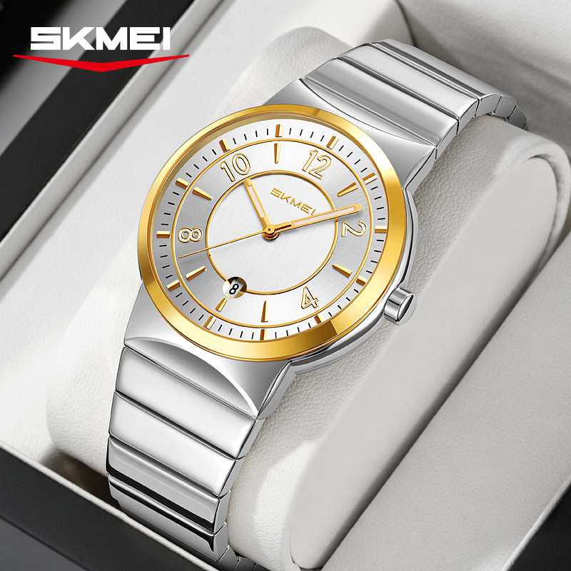 Luxury Watch Business - 9401 Luxury Mens Steel Band Watch