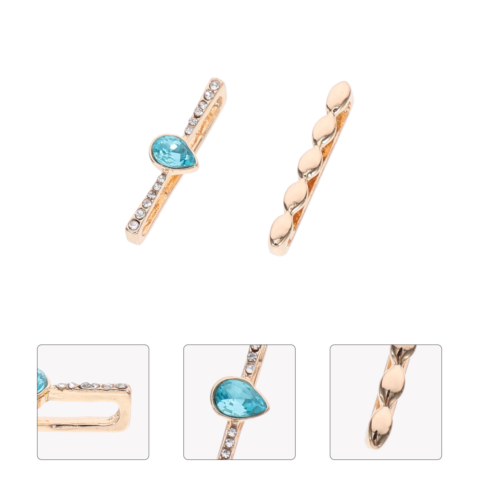 Luxury Watch Nice - 2Pcs Luxury Watch Band Ring Loops
