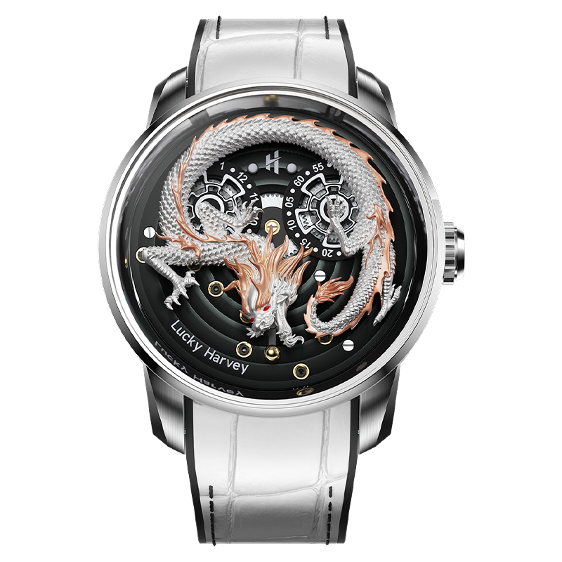 Luxury Watch In China - Lucky Harvey Luxury China Dragon Watch
