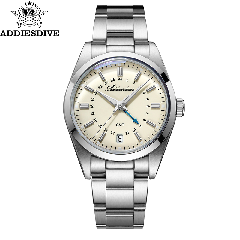 Luxury Watch With Bracelet - ADDIESDIVE Hot Brand 36mm Luxury GMT