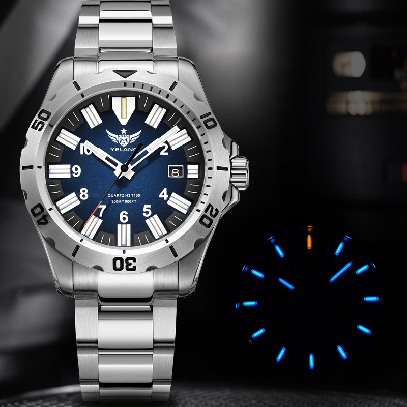 Diver Watch 300M - YELANG V1036 42mm Men Quartz Watch