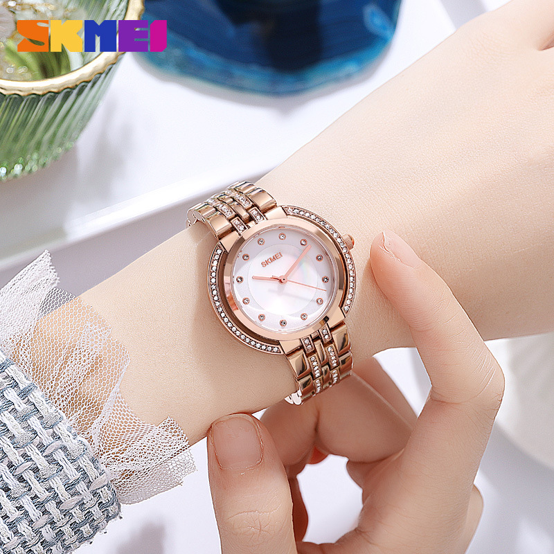 Luxury Watch With Bracelet - Womens Bracelet Quartz Watches Luxury Rhinestone