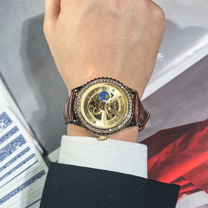 Men's Mechanical Watch with Su - огляд і ціна Luxury Watch On Sale
