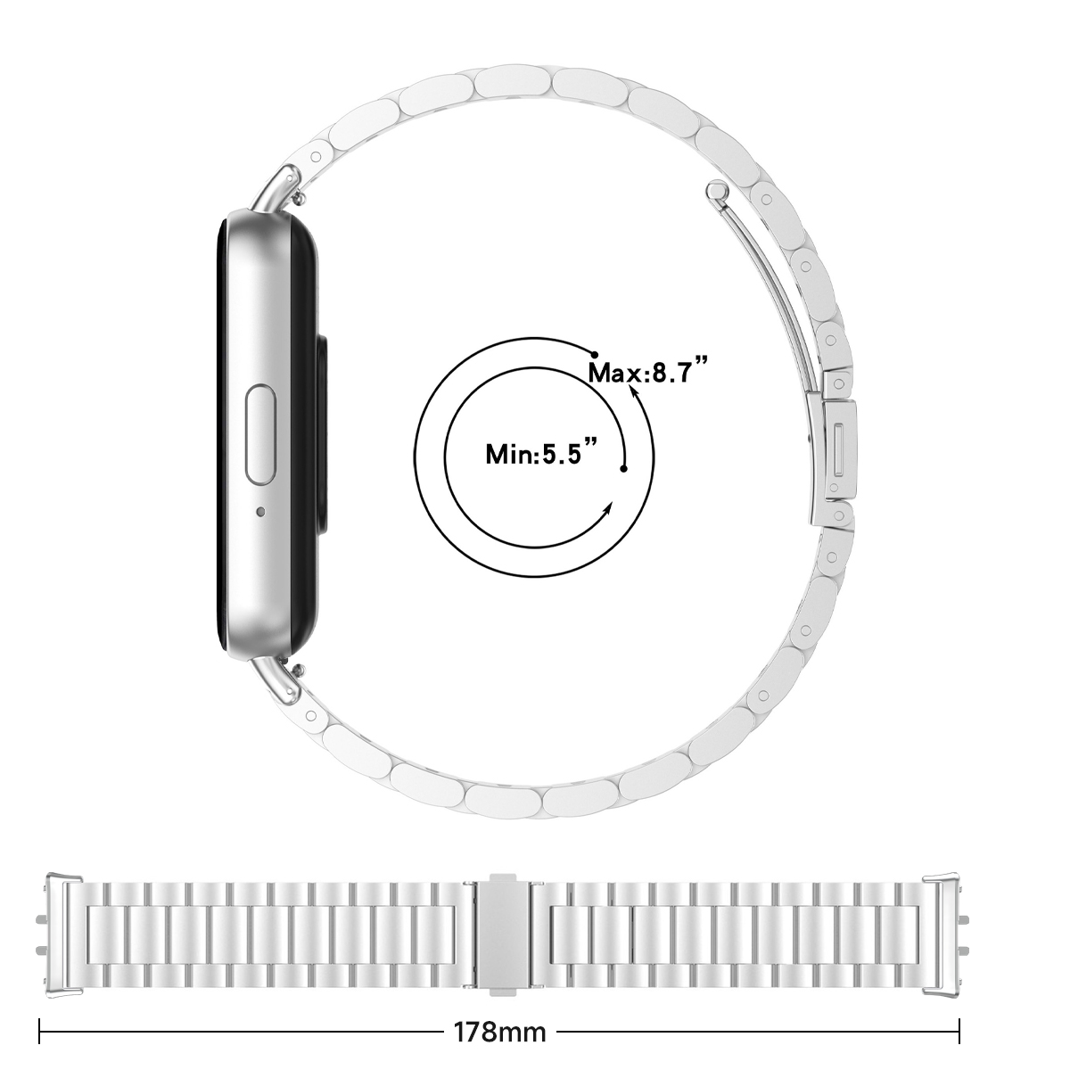 Stainless Steel Strap For Sams - огляд і ціна Luxury Watch Galaxy