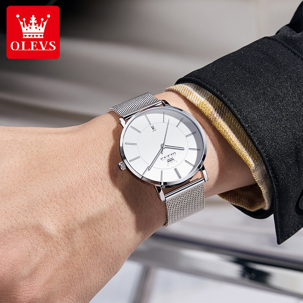 OLEVS 5869 Simplicity Man Watc - огляд і ціна Luxury Watch On Sale
