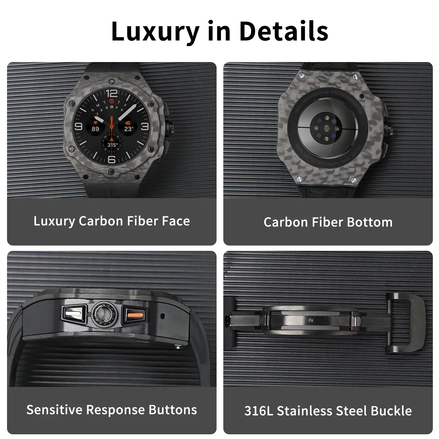 Luxury Modification Kit for Sa - огляд і ціна Luxury Watch Galaxy