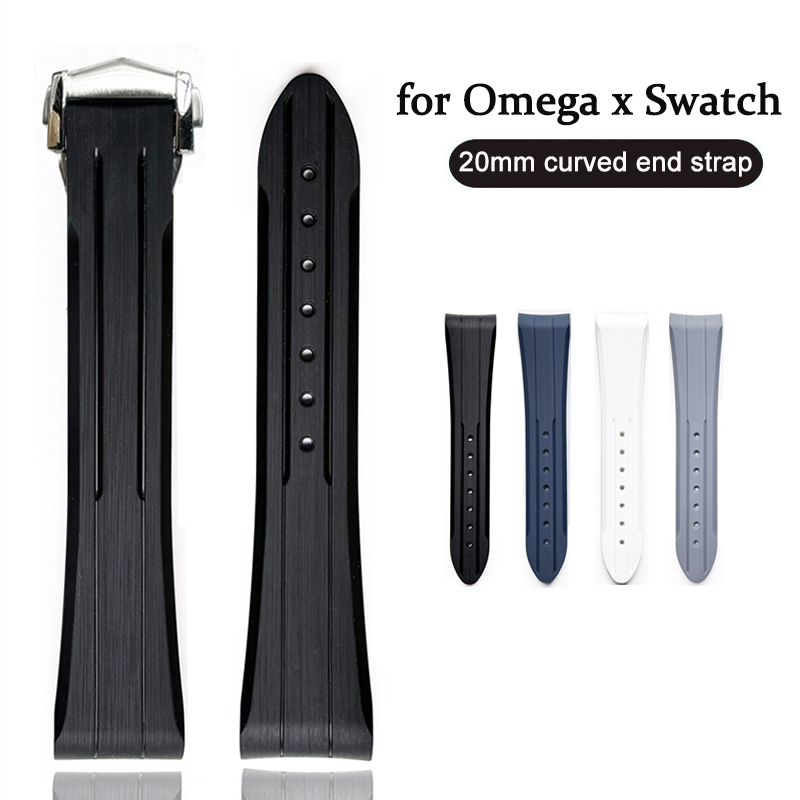 20mm Rubber Strap for Omega X  - огляд і ціна Omega Watch Seamaster