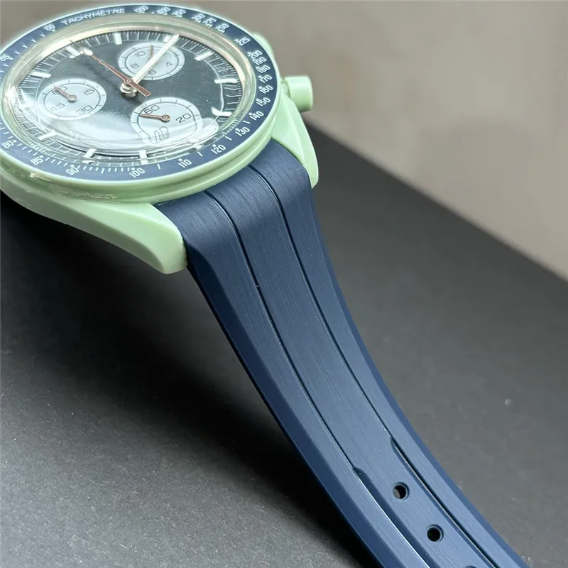 20mm Rubber Strap for Omega X  - огляд і ціна Omega Watch Seamaster