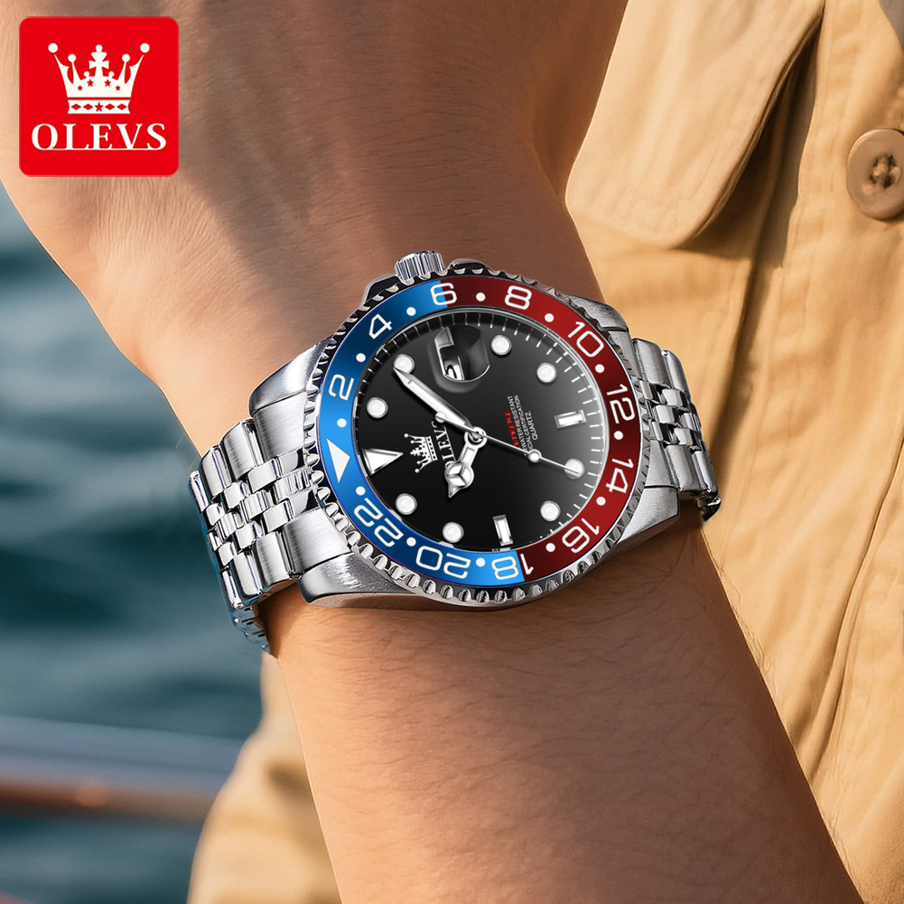 OLEVS 5657 Original Brand Men' - огляд і ціна Luxury Watch Business