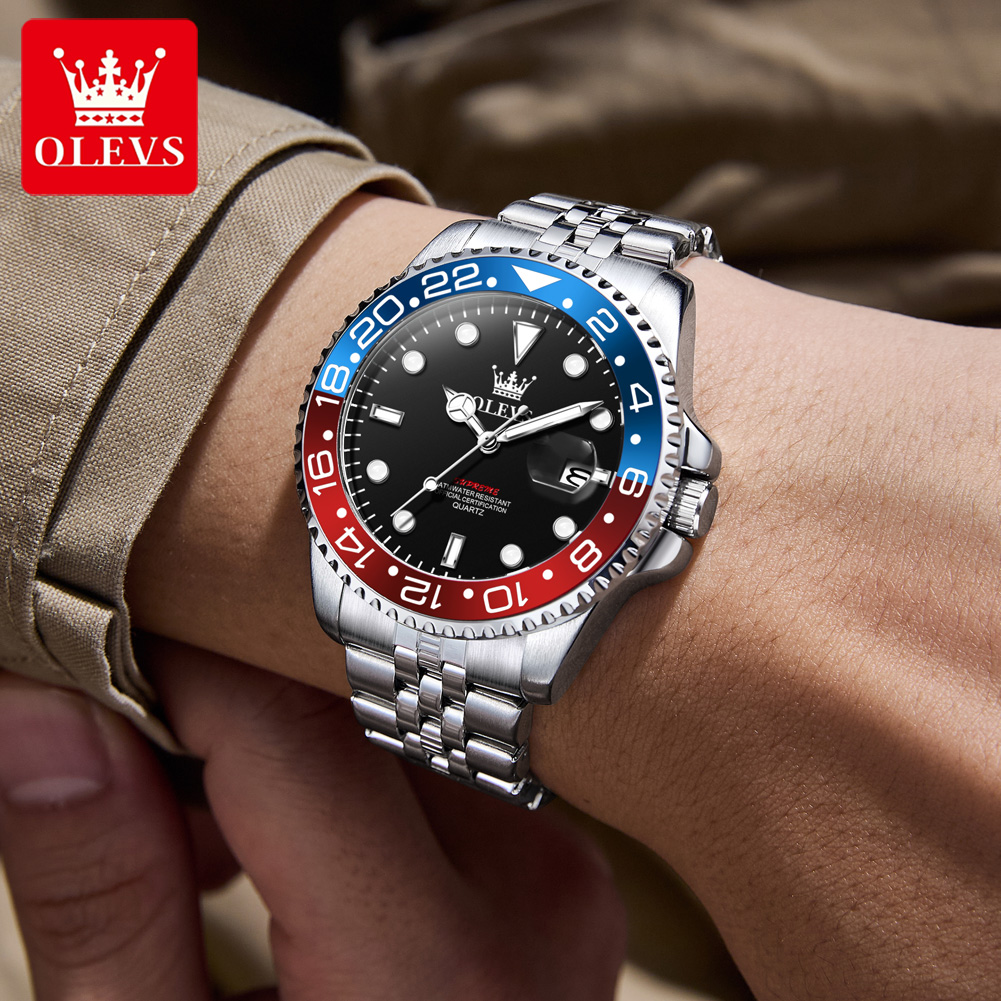 OLEVS 5657 Original Brand Men' - огляд і ціна Luxury Watch Business