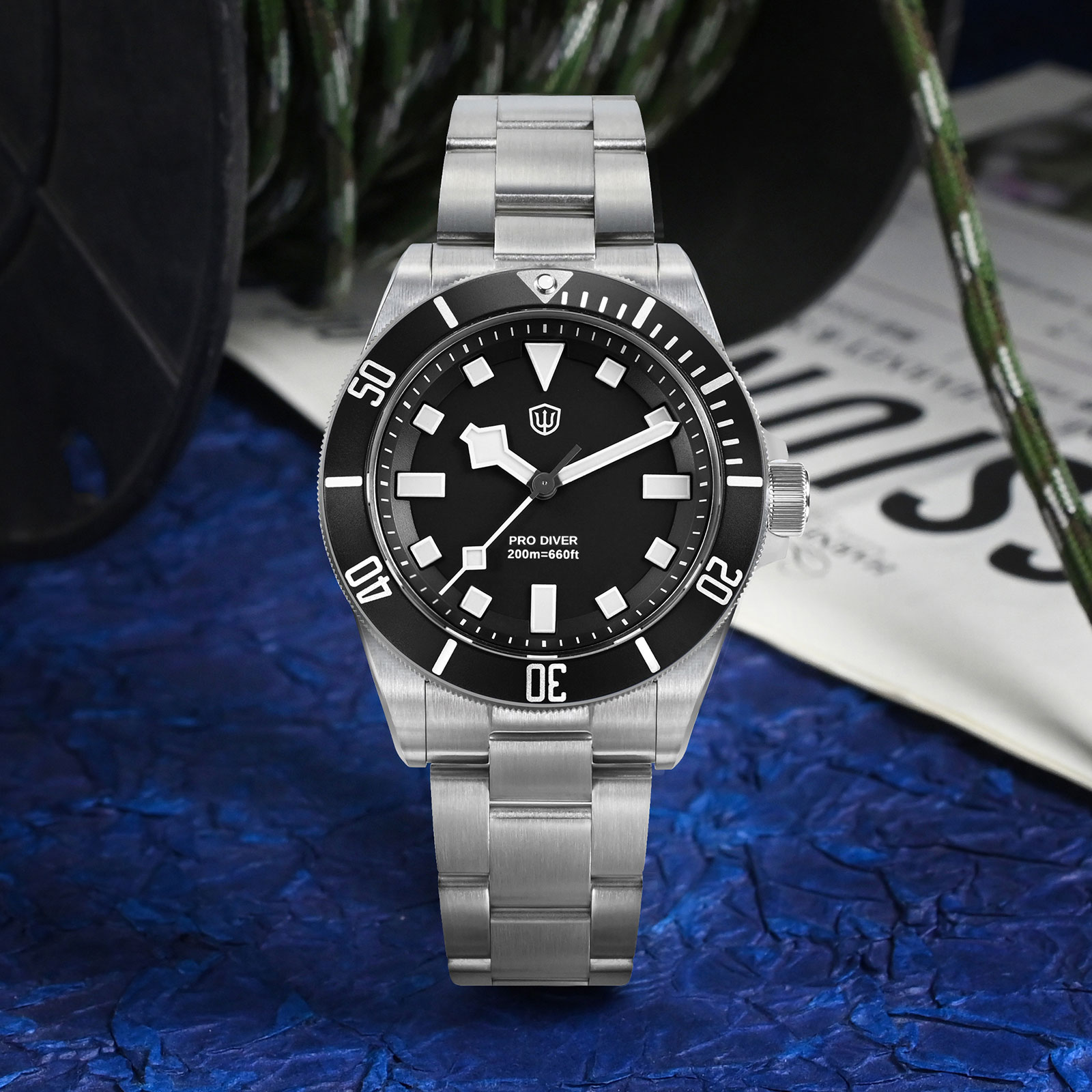 Watchdives WD1969 Pro Watch VH - огляд і ціна Diver Watch 300M
