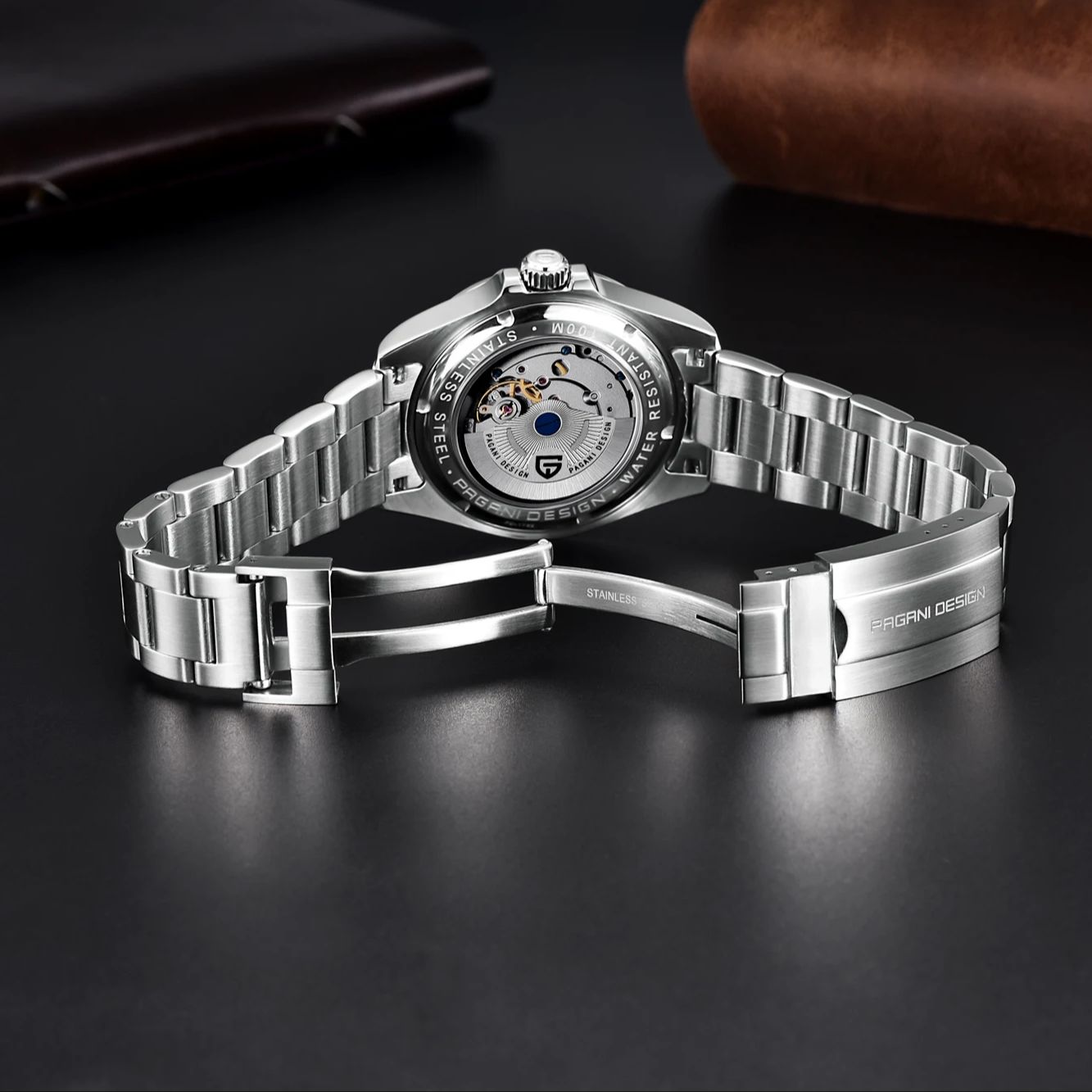 PD1762 PAGANI DESIGN Men's Aut - огляд і ціна Gmt Dual Timezone Watch