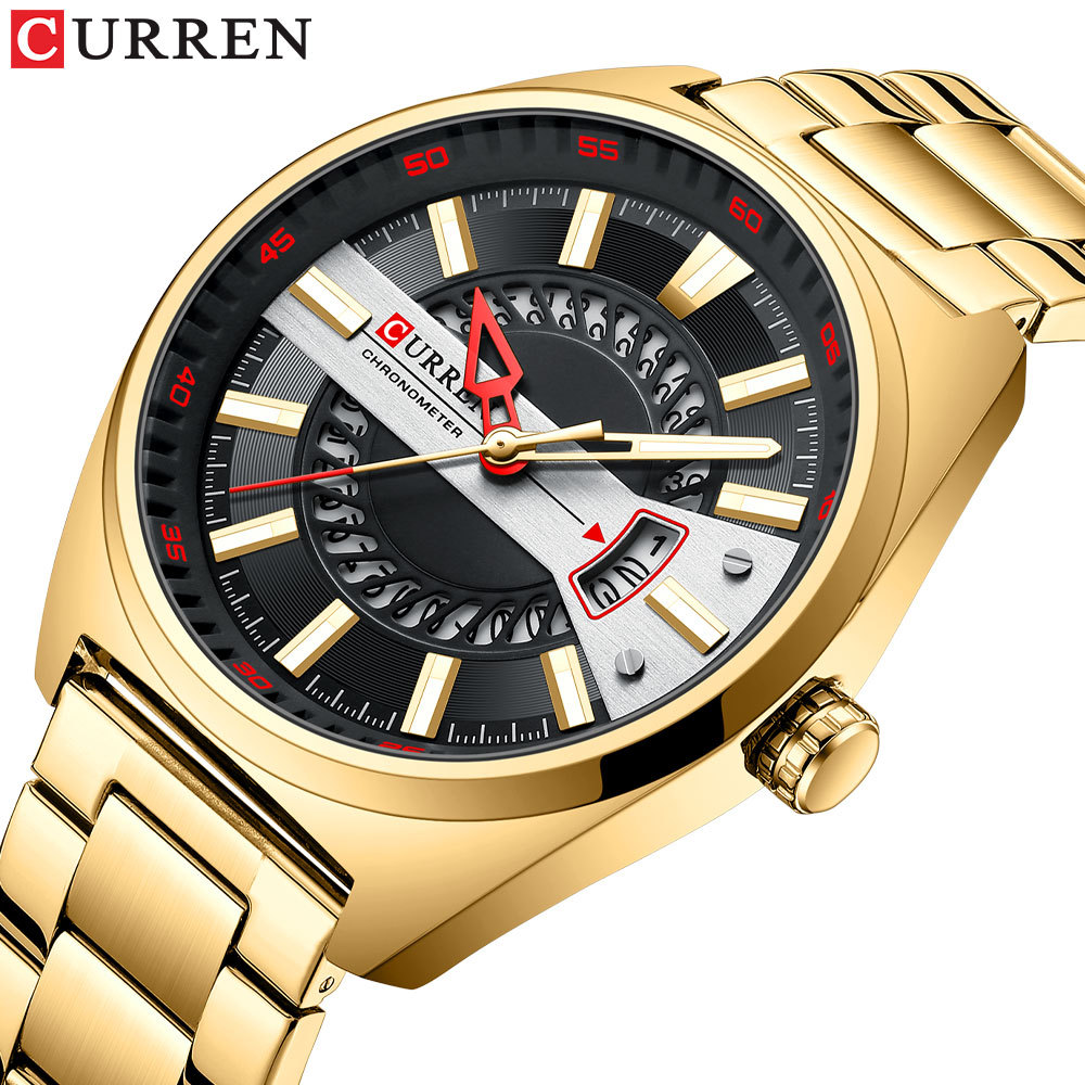 CURREN 8403 Men's Quartz Watch - огляд і ціна Luxury Watch Cartier