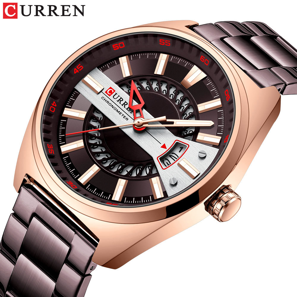 CURREN 8403 Men's Quartz Watch - огляд і ціна Luxury Watch Cartier
