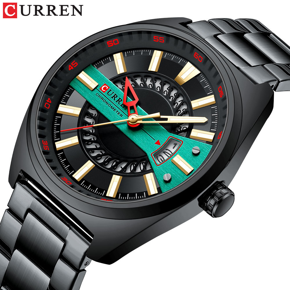 CURREN 8403 Men's Quartz Watch - огляд і ціна Luxury Watch Cartier