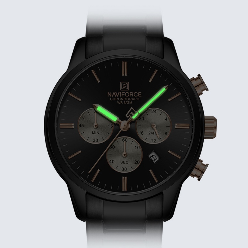 NAVIFORCE Men Quartz Chronogra - огляд і ціна Luxury Watch With Bracelet