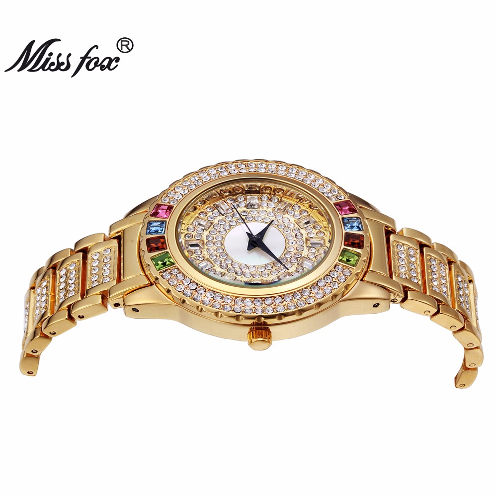 MISSFOX Ladies Gold Party Watc - огляд і ціна Luxury Watch In China