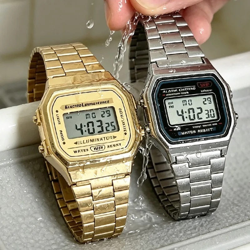 Luxury F91W Steel Band Watches - огляд і ціна Luxury Watch Exchange