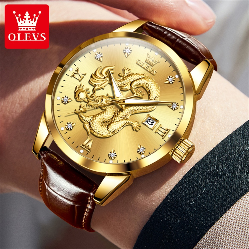 OLEVS Top Brand Mens Watch Fas - огляд і ціна Luxury Watch In China