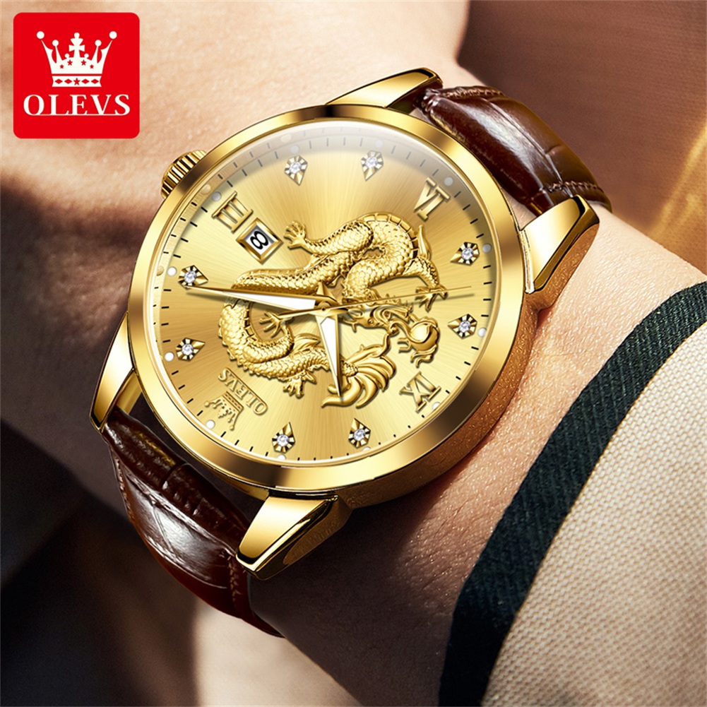 OLEVS Top Brand Mens Watch Fas - огляд і ціна Luxury Watch In China