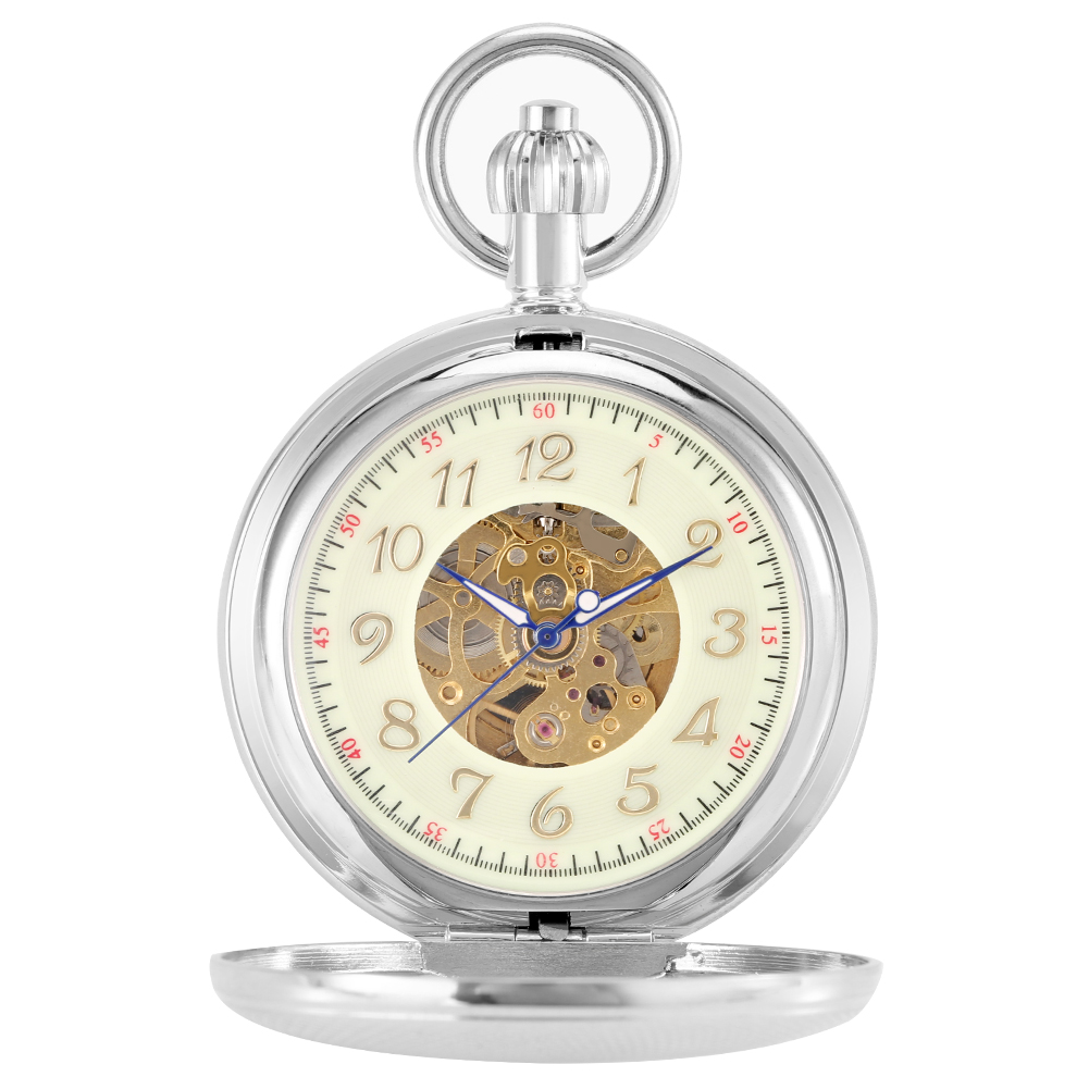 Luxury Retro Silver Copper Aut - огляд і ціна Luxury Watch With Arabic Numerals