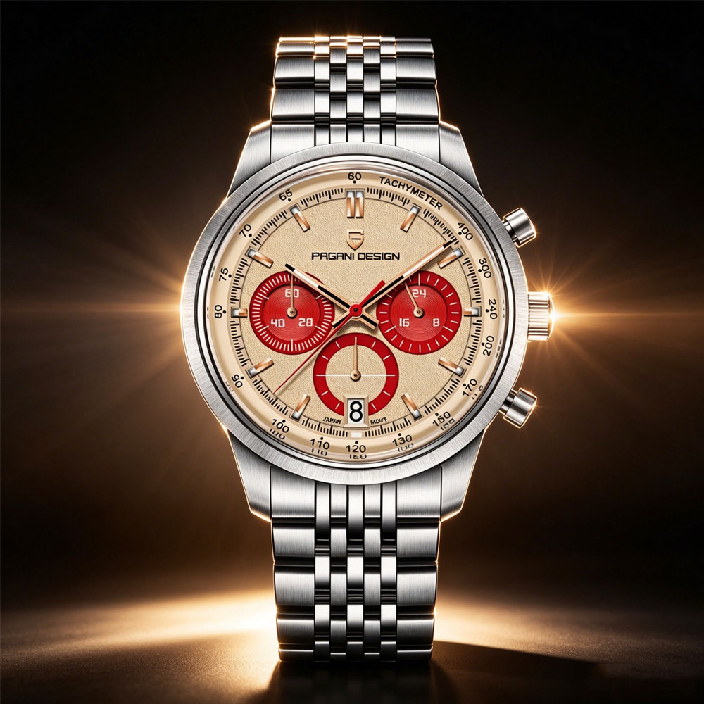 PAGANI DESIGN New Men Watch Lu - огляд і ціна Luxury Watch With Bracelet
