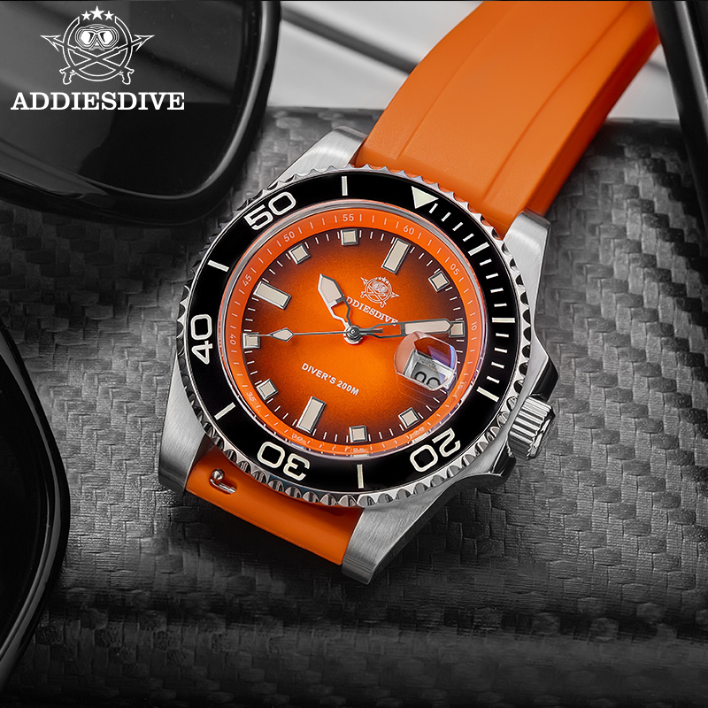 ADDIESDIVE Men's Watch Quartz  - огляд і ціна Diver Watch 300M