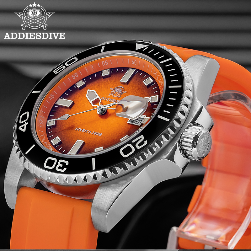 ADDIESDIVE Men's Watch Quartz  - огляд і ціна Diver Watch 300M