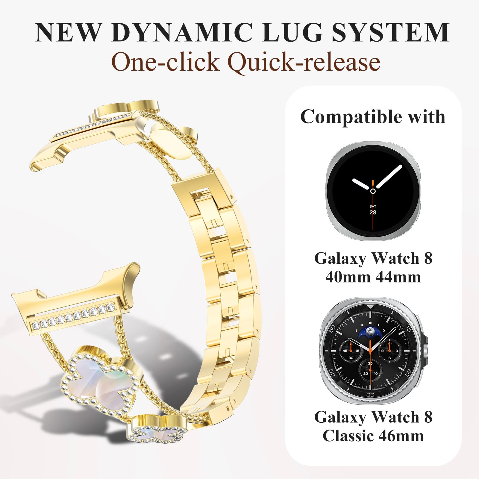 Diamond Strap for Samsung Gala - огляд і ціна Luxury Watch Galaxy