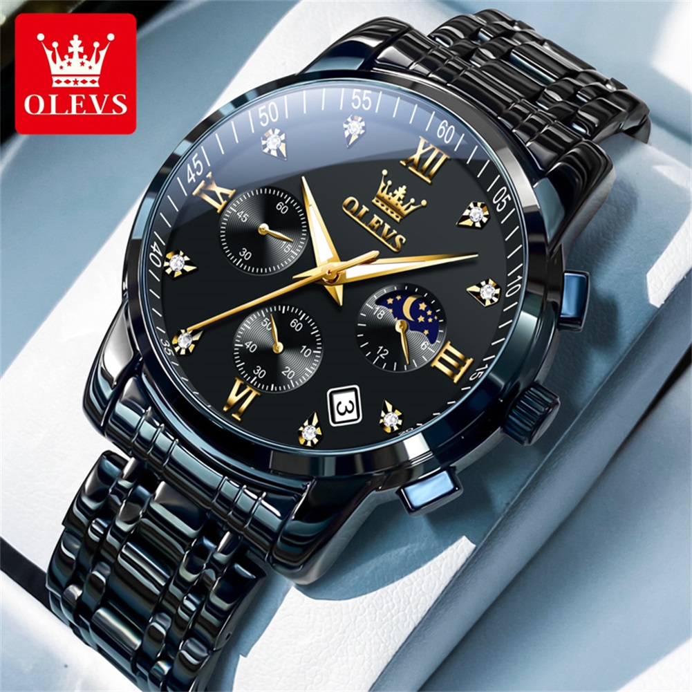 OLEVS Popular men's watches st - огляд і ціна Luxury Watch Business