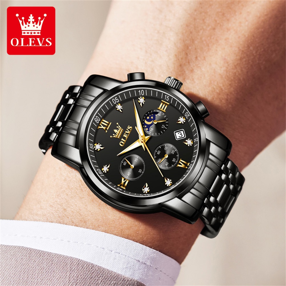 OLEVS Popular men's watches st - огляд і ціна Luxury Watch Business