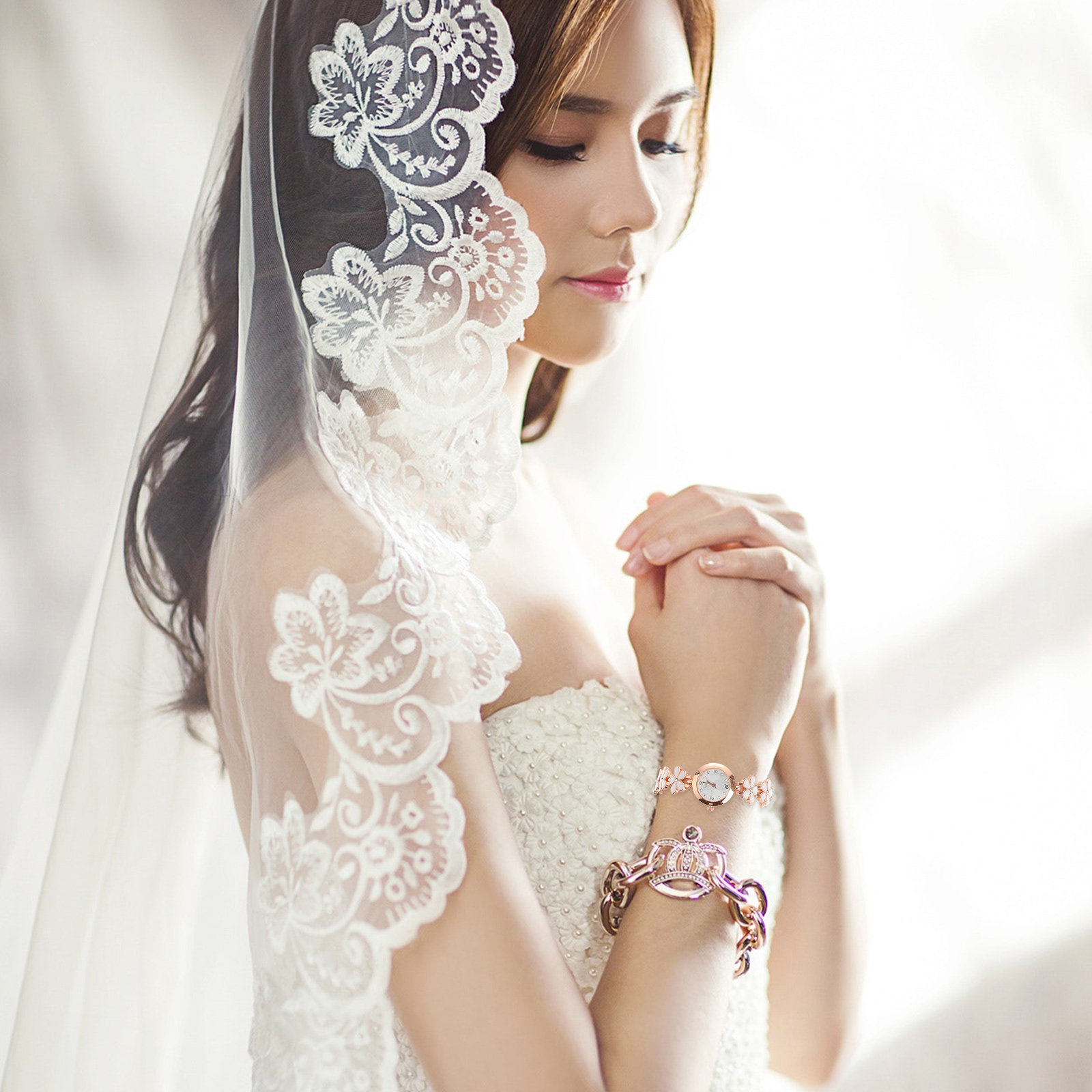 Exquisite Watch White Bracelet - огляд і ціна Luxury Watch With Bracelet