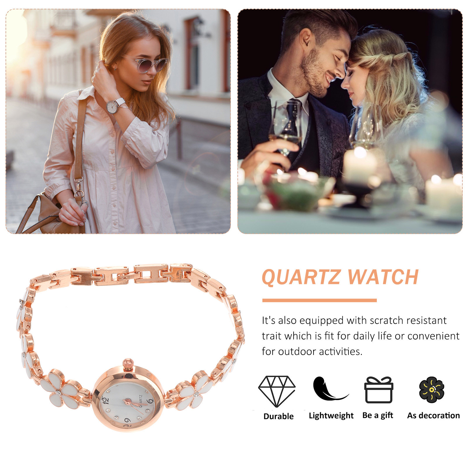 Exquisite Watch White Bracelet - огляд і ціна Luxury Watch With Bracelet
