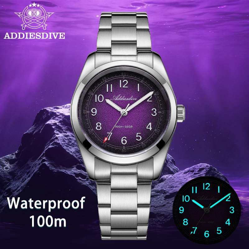 ADDIESDIVE 2026 New Luxury Men - огляд і ціна Diver Watch 300M