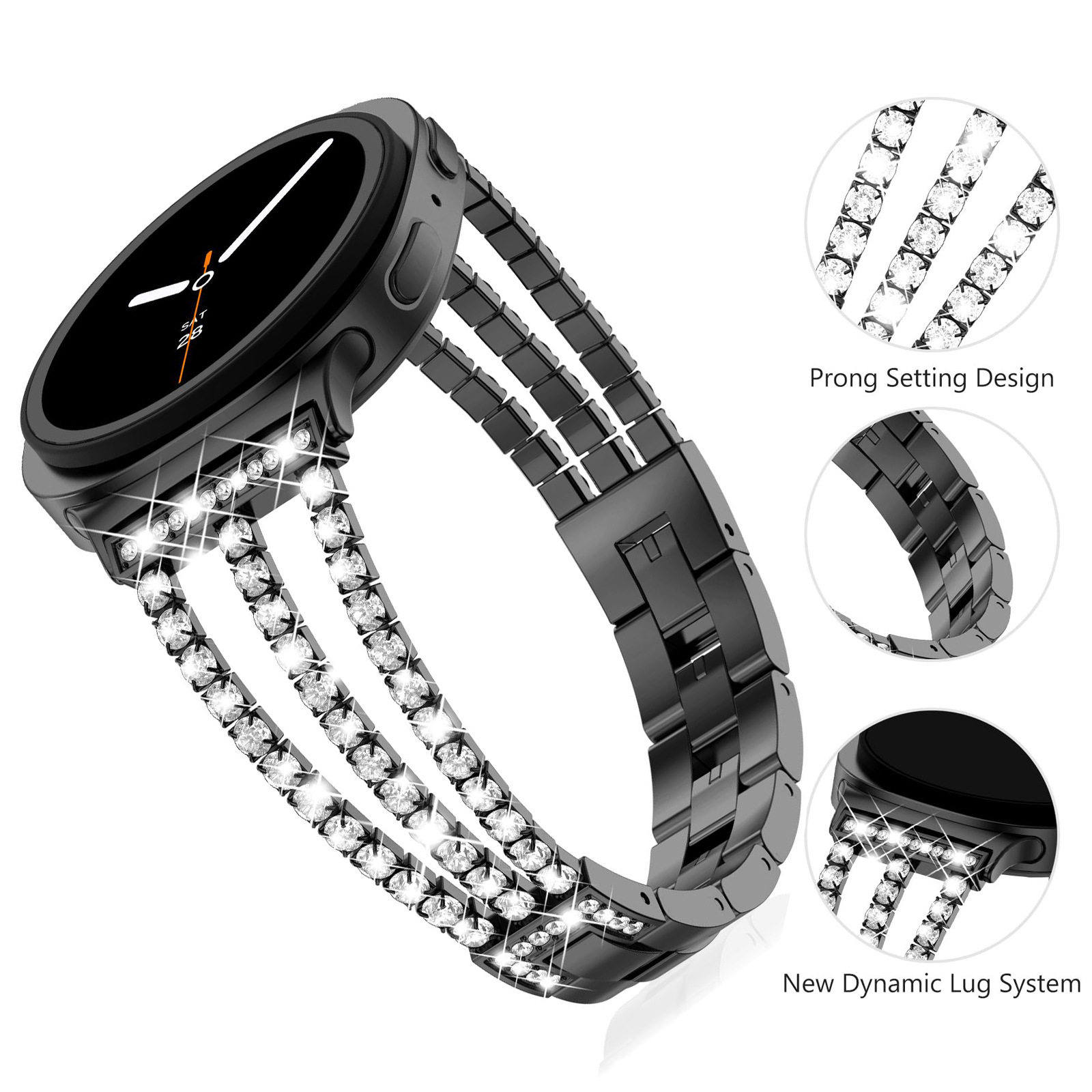 Diamond Strap For Samsung Gala - огляд і ціна Luxury Watch Galaxy