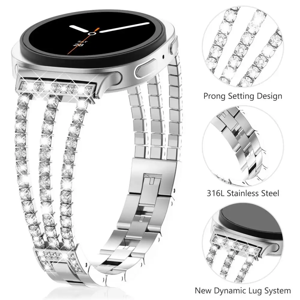 Diamond Strap For Samsung Gala - огляд і ціна Luxury Watch Galaxy