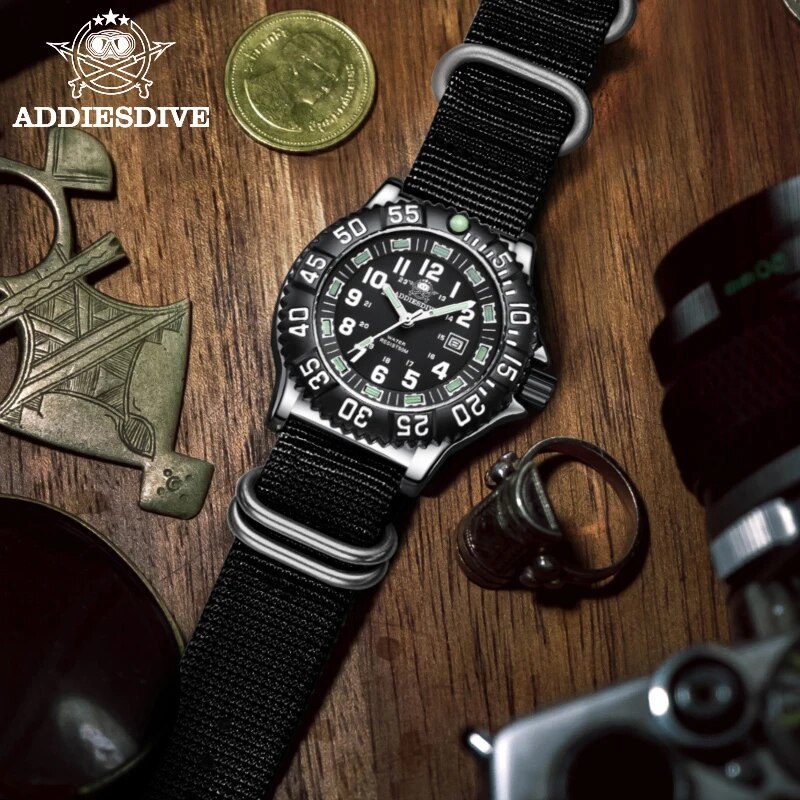 Addies Dive Men Fashion Casual - огляд і ціна Diver Watch 300M