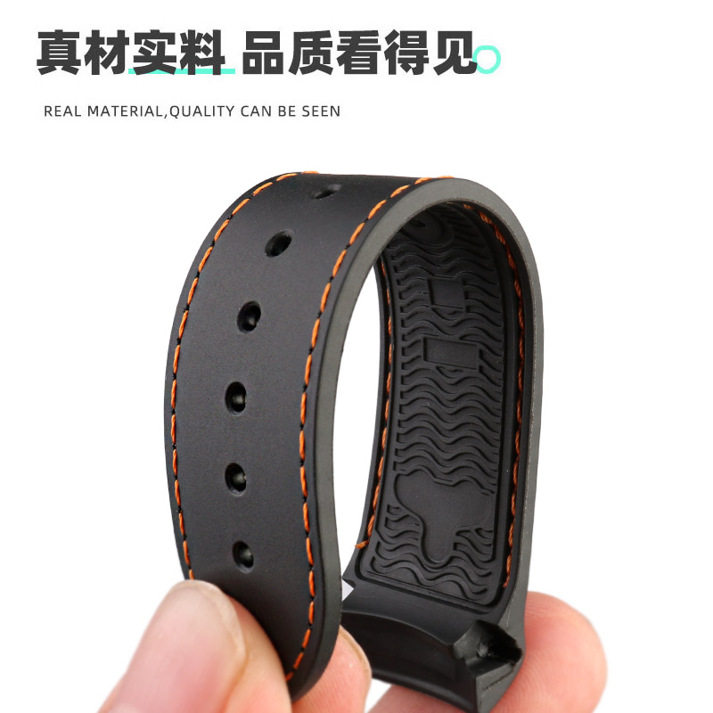 22mm silicone strap For Omega  - огляд і ціна Omega Watch Seamaster