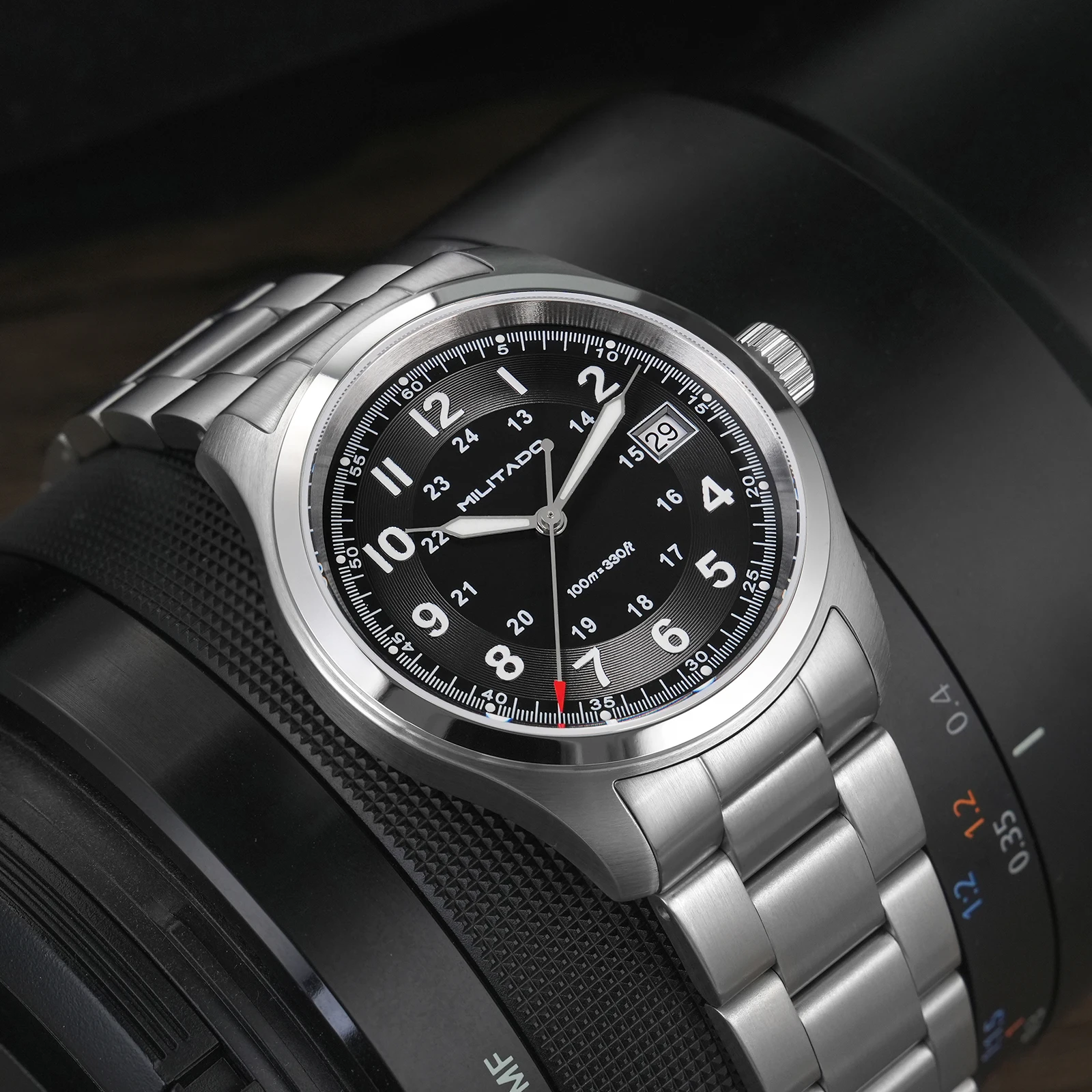 Militado ML08 Vintage Quartz W - огляд і ціна Diver Watch 300M