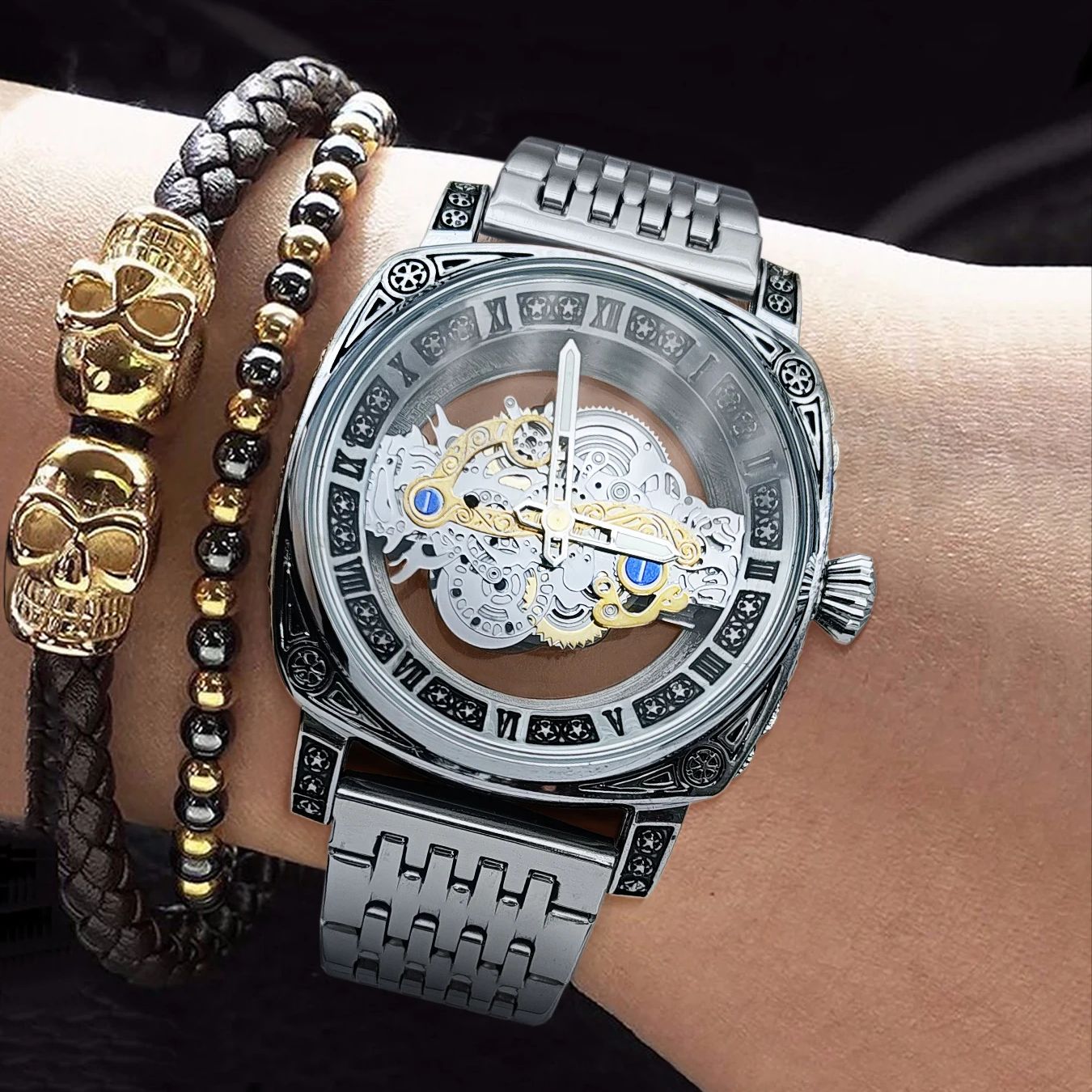 Men's Watch, Square High-End B - огляд і ціна Luxury Watch Values