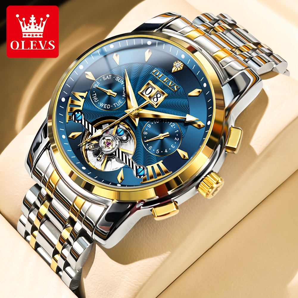 OLEVS Men Watches Luxury Fashi - огляд і ціна Luxury Watch Business
