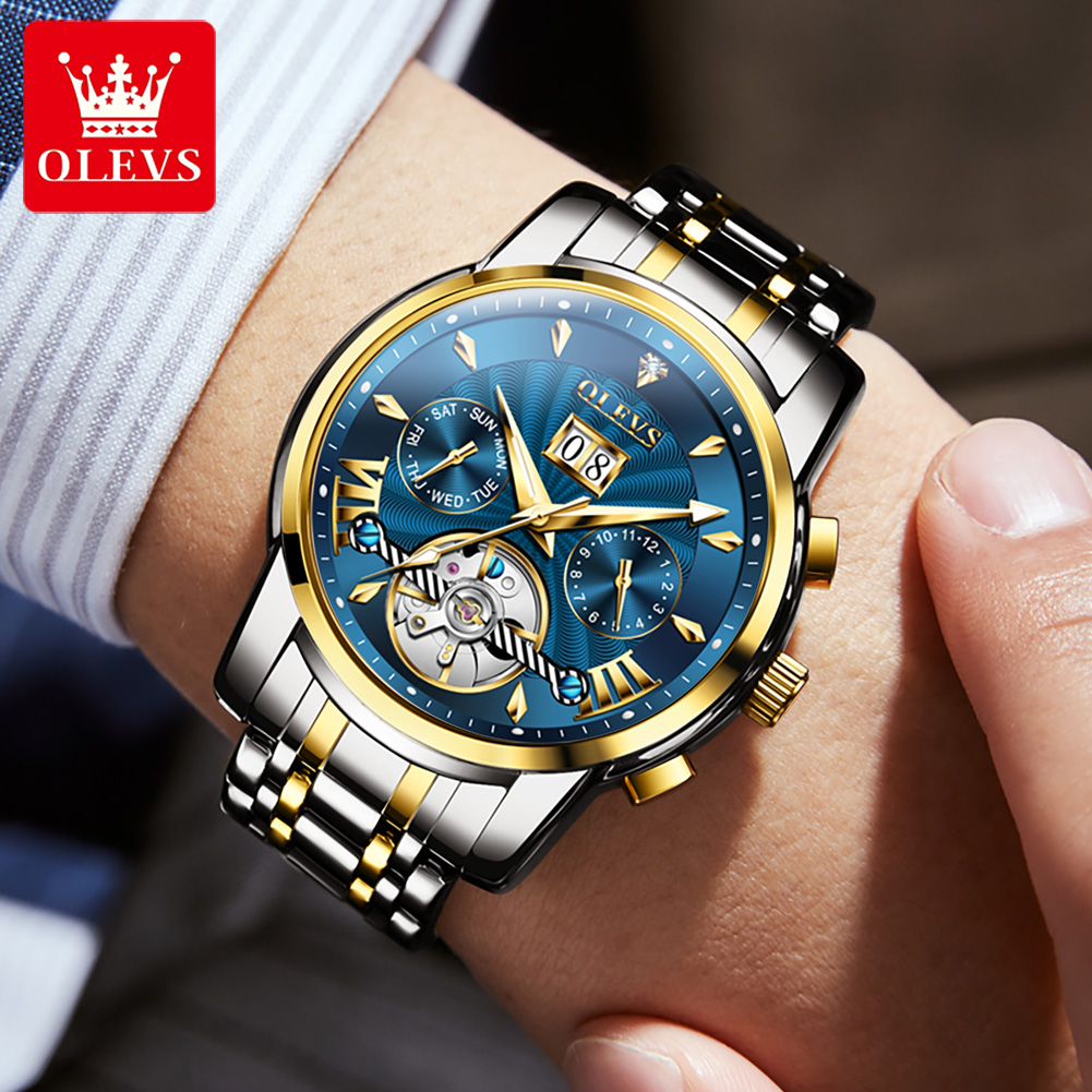 OLEVS Men Watches Luxury Fashi - огляд і ціна Luxury Watch Business