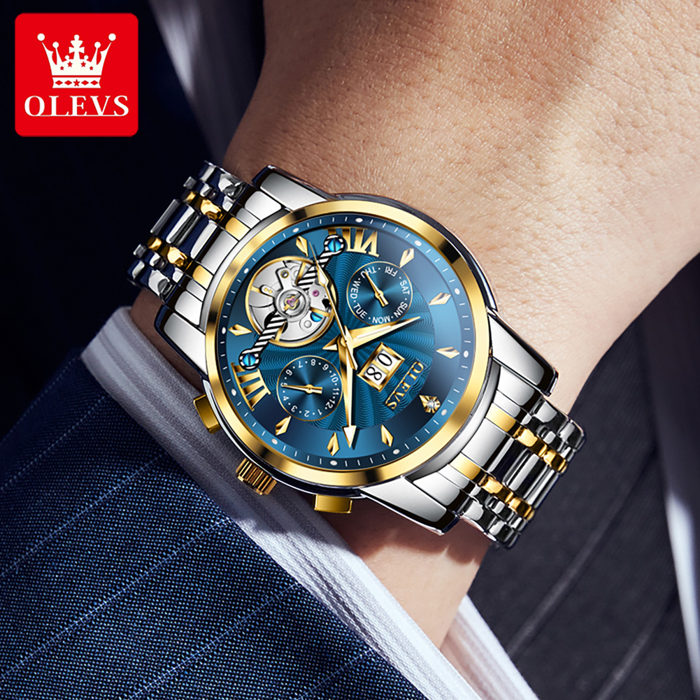 OLEVS Men Watches Luxury Fashi - огляд і ціна Luxury Watch Business