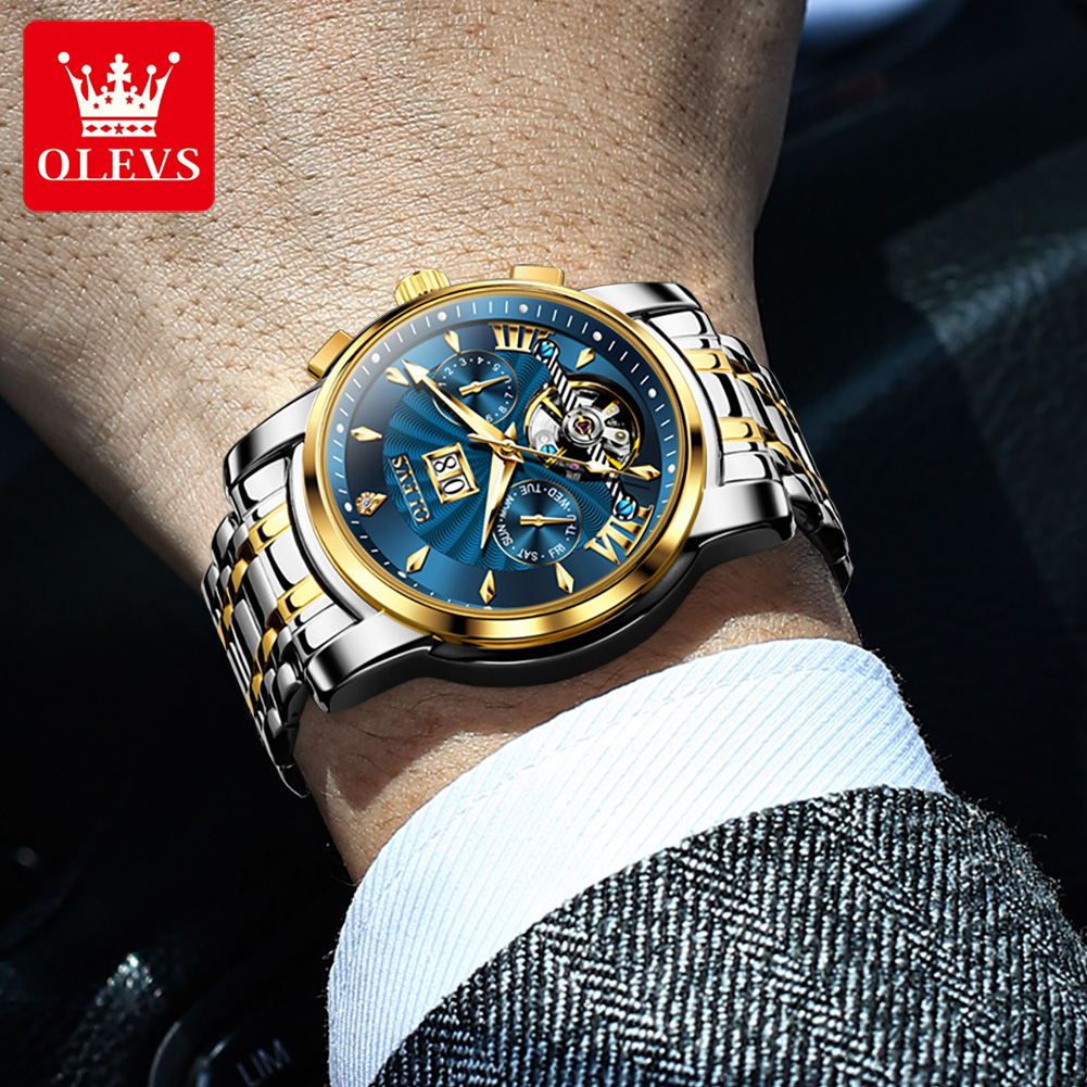 OLEVS Men Watches Luxury Fashi - огляд і ціна Luxury Watch Business