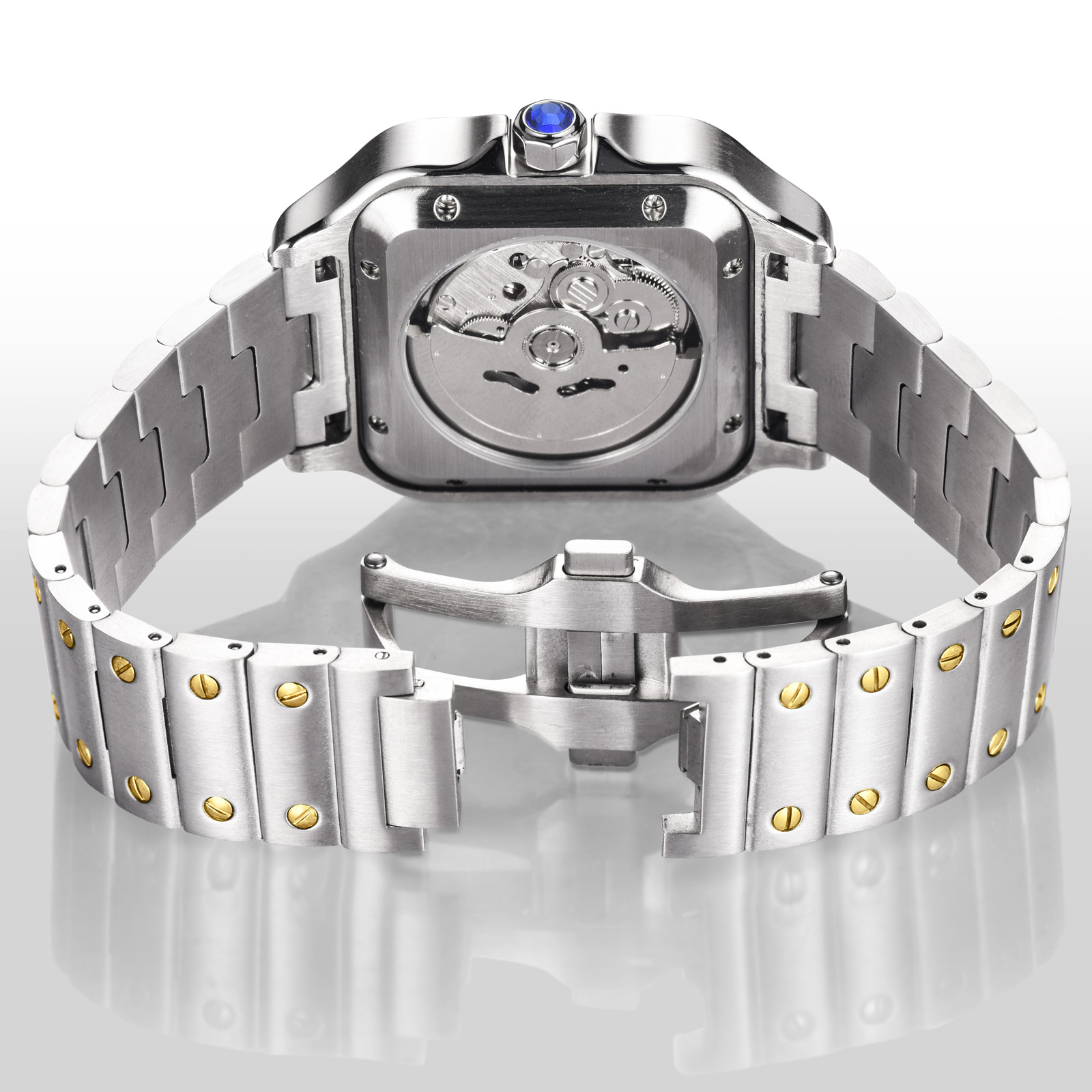 MACARLON Square Men's Automati - огляд і ціна Luxury Watch In China