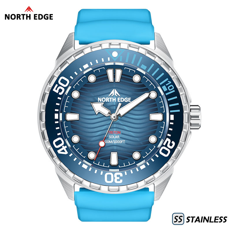 NORTH EDGE TRITON-TI Titanium  - огляд і ціна Diver Watch 300M