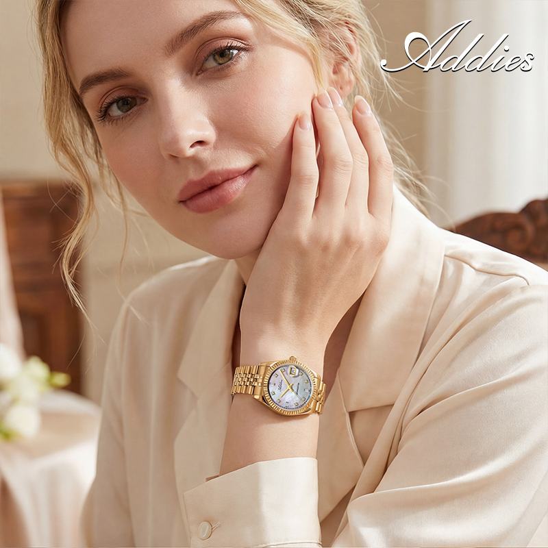 ADDIES 585 Quartz Women's Watc - огляд і ціна Luxury Watch With Bracelet