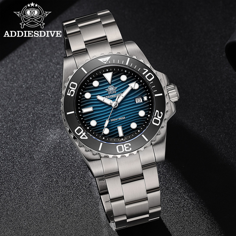ADDIESDIVE Men's 2115 Quartz W - огляд і ціна Luxury Watch With Bracelet